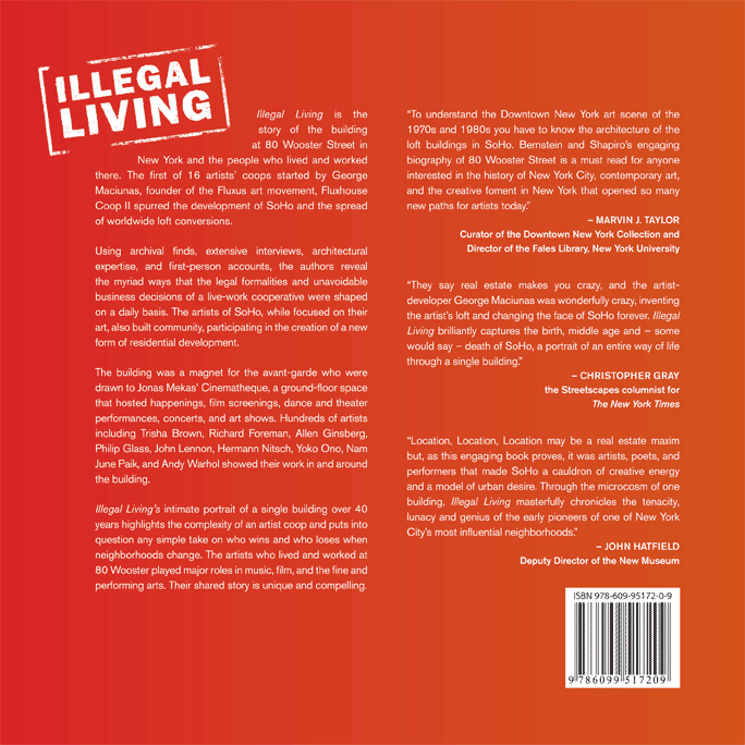 Illegal Living Back Cover